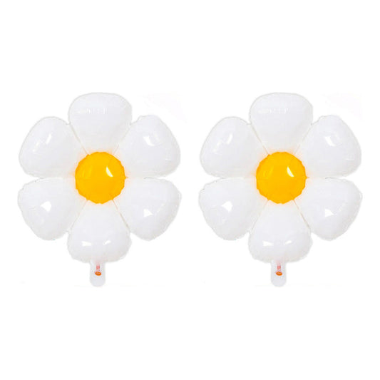 Globo Metálico Margarita 1 X 1 Mts Cotillón Y Fiestas