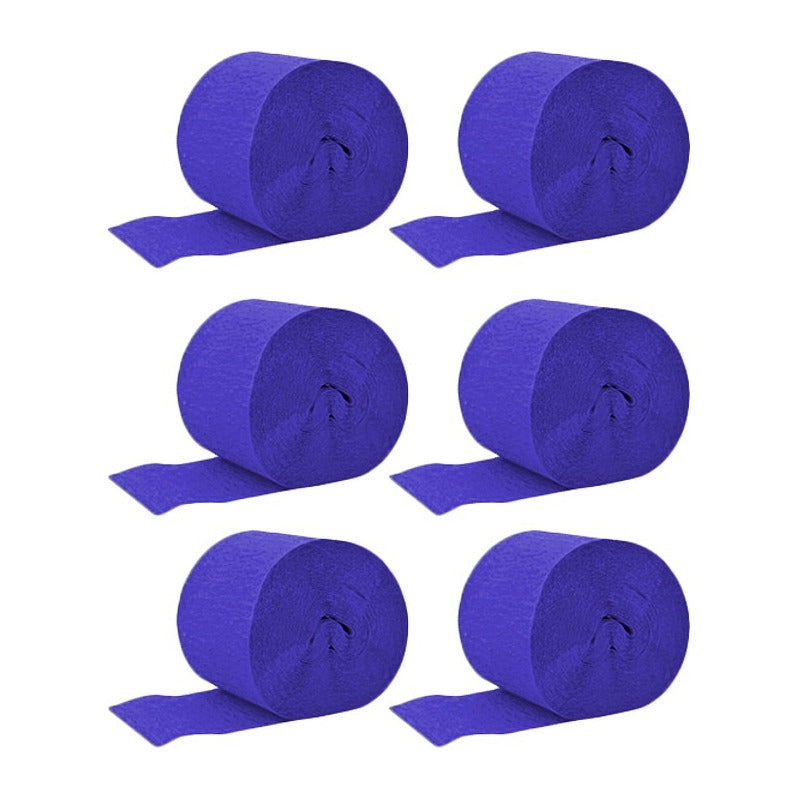 Pack 6 Festones De Color Decoración De Cumpleaños Cotillón