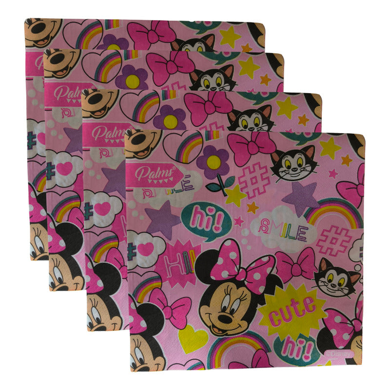 Servilletas Cumpleaños Minnie Mouse (12 Unidades)