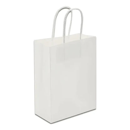 Pack 12 Bolsas De Papel Kraft De Color 27x21x11 Cm