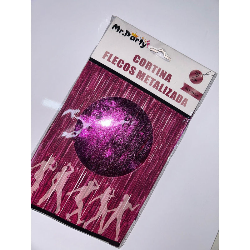 Cortinas Metálicas Decoracion Cumpleaños 100x200 Cm