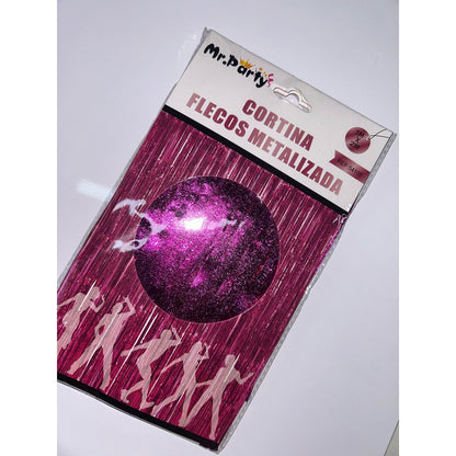 Cortinas Metálicas Decoracion Cumpleaños 100x200 Cm