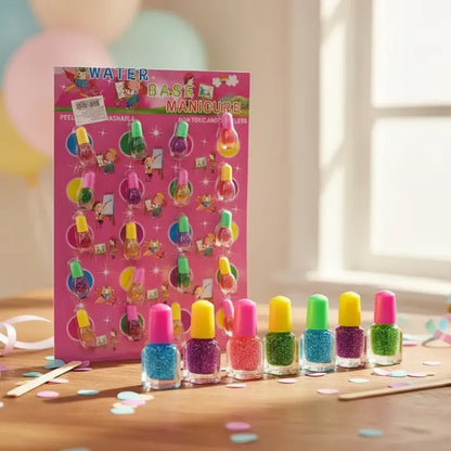Pack 20 Sorpresas De Cumpleaños Esmalte De Uñas Para Niñas