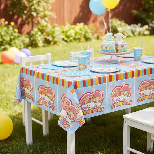 Cotillón Cinnamoroll Mantel Cumpleaños