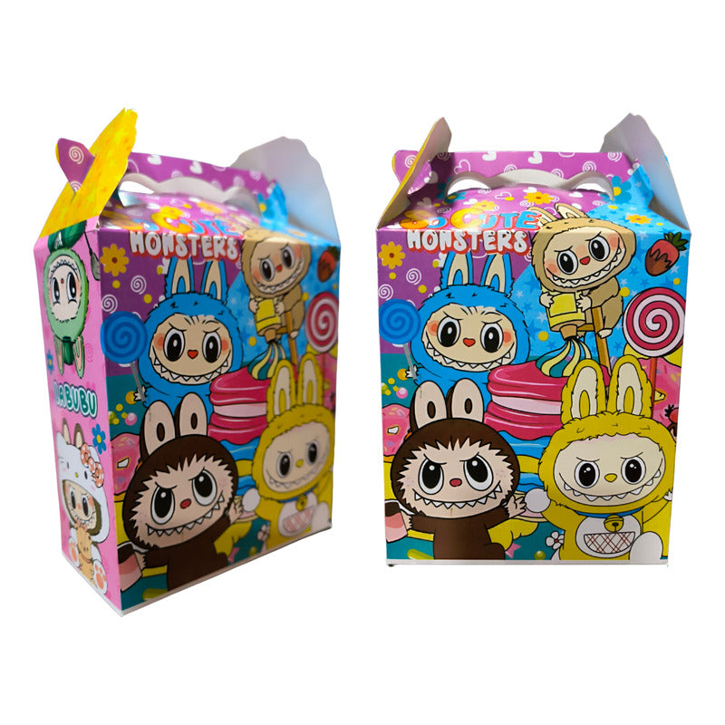 Pack 10 Cajitas Cumpleaños O Sorpresas Labubu