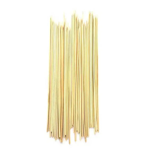 Palos De Brocheta De Madera De 30 Cm  Pack De 100 Unidades