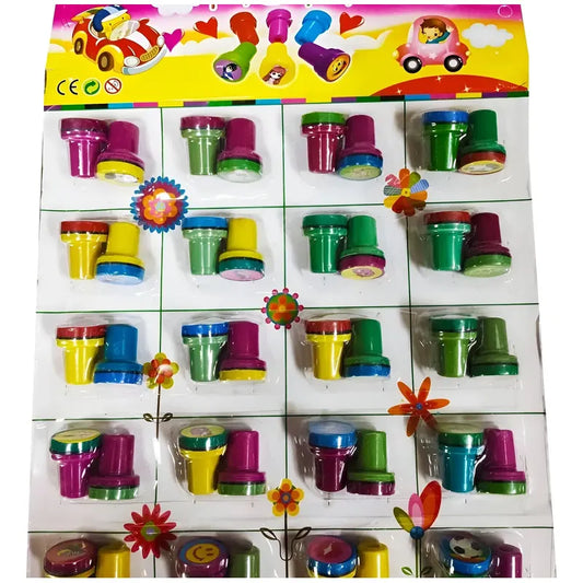 40 Timbres Juguetes De Niños Sorpresas Sellos Surtidos Surtido