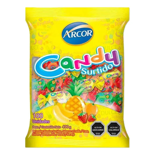 Candy Masticables Surtidos ( 100 Unidades )