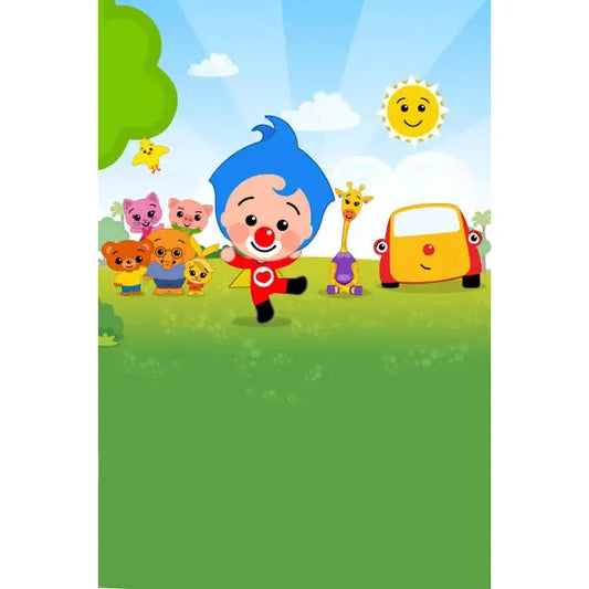 Pack De 25 Globos Plim Plim Azules De Látex Para Cumpleaños Azul