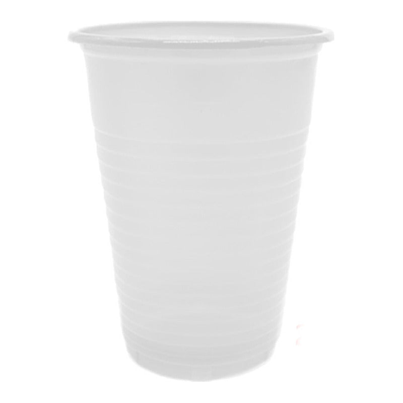 25 Vasos Plásticos Unicolor  De 200 Cc Color A Eleccion