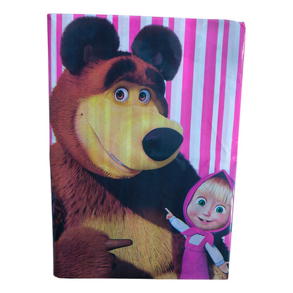 Cotillón Infantil Mantel Cumpleaños Masha Y El Oso