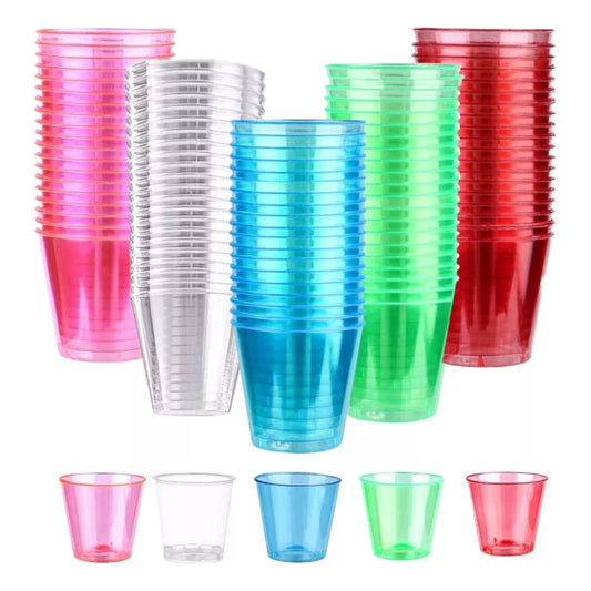 Mini Vasos Acrílicos 60 Ml Shot O Postres  (30 Unidades)