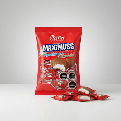 Dulces Maximuss Marshmallows Chocolates (30 Unidades)