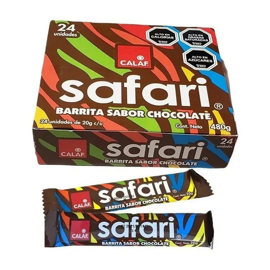 Chocolate Safari X 24 Barras