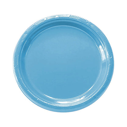 Pack 10 Platos Plásticos De Color A Elección Celebraciones