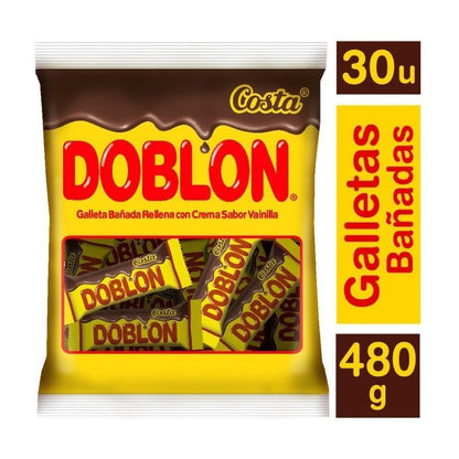 Costa Chocolate Galleta Doblon 480 Gr