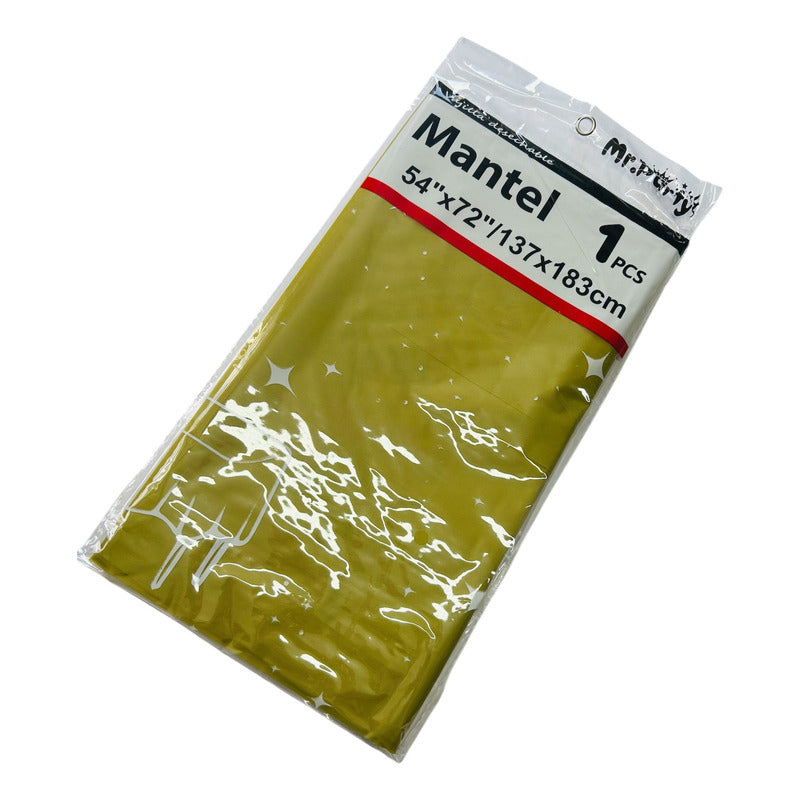 Mantel Plástico De Colores 137 X 183 Cm