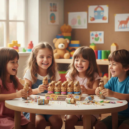 Caja 20 Chupetes Dulces Capibara Sin Azúcar Mabu