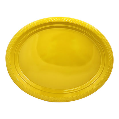 Pack 5 Bandejas Ovaladas De Color 30x23 Cm