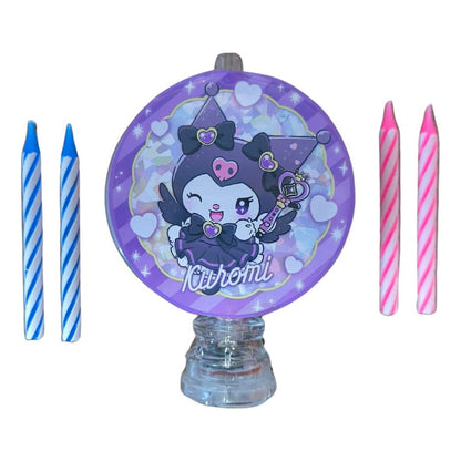 Vela Luminosa De Cumpleaños Kuromi