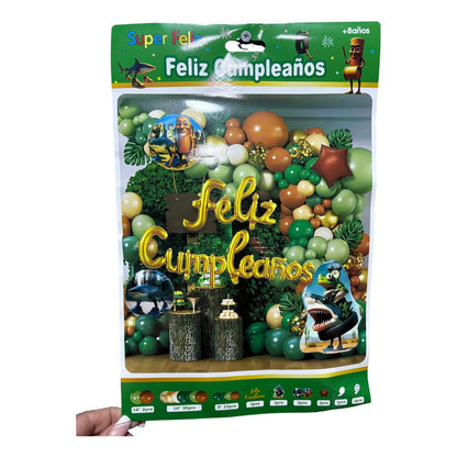 Decoración Cumpleaños Candy Bar Tralaleros Brainrot Cotillon