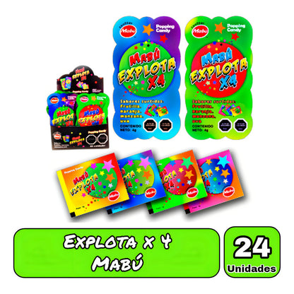 Dulces Entretenidos De Cumpleaños Explota X 4 Petazetas