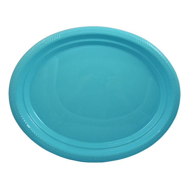 Pack 5 Bandejas Ovaladas De Color 30x23 Cm