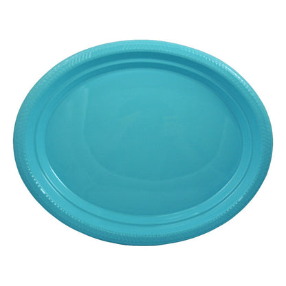 Pack 5 Bandejas Ovaladas De Color 30x23 Cm