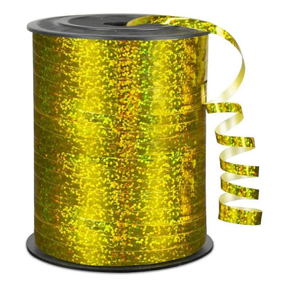 Rollo De Cinta Regalo Con Glitter Color A Elección