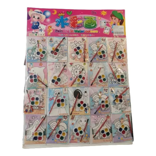 15 Juguetes Sorpresas Para Pintar Acuarela Niños