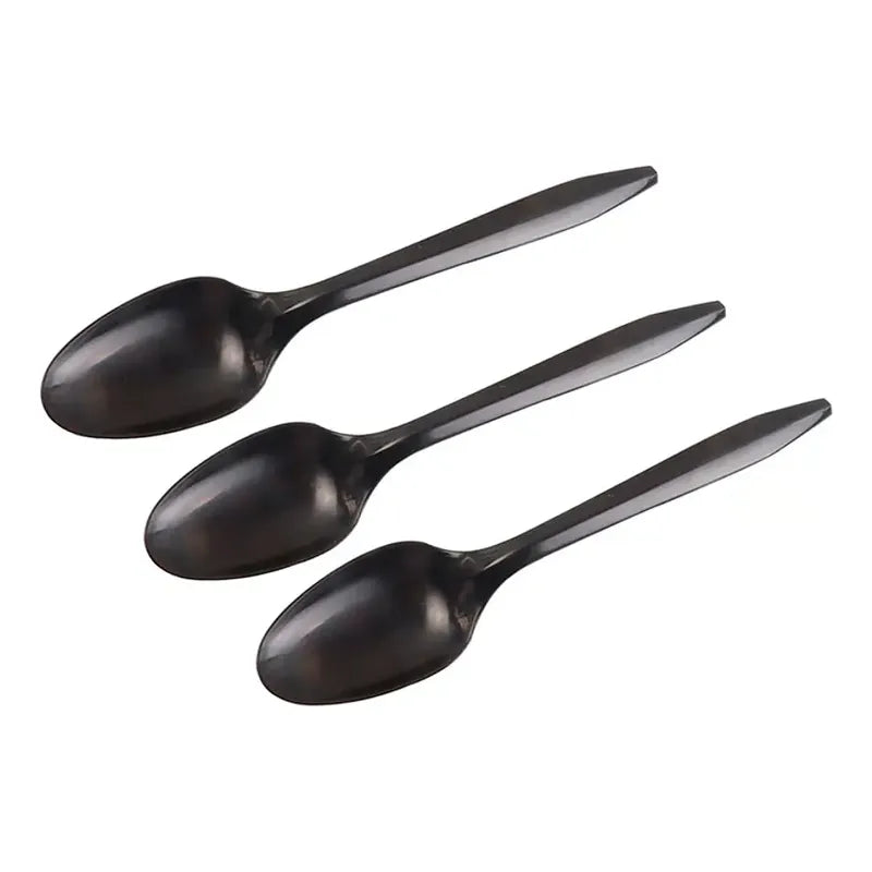 20 Cucharas Plásticas Desechables De Color Cotillón