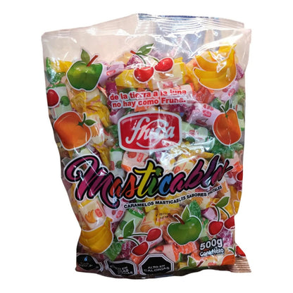 Caramelo Masticable Frutales Fruna 500g