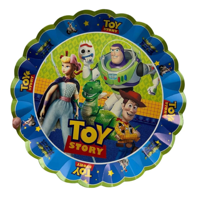 Pack 4 Bandeja Cumpleaños Toy Story Cotillón Fiesta Infantil