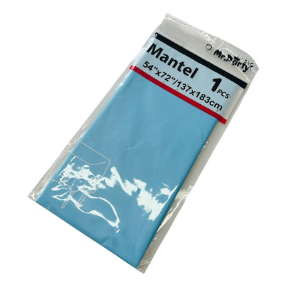 Mantel Plástico De Colores 137 X 183 Cm