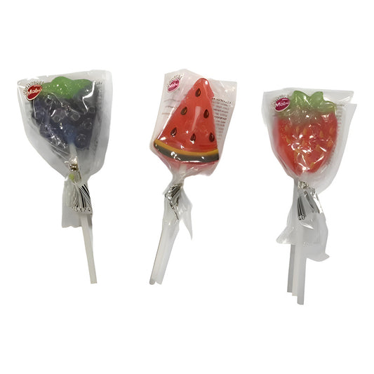 Paletas Frutales Mabu Con Azúcar Pack 20 Unidades