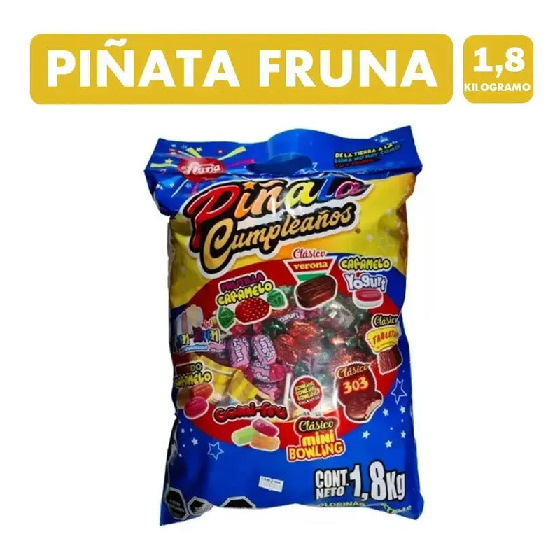 Piñata Cumpleaños Fruna Surtida 1.8 Kg