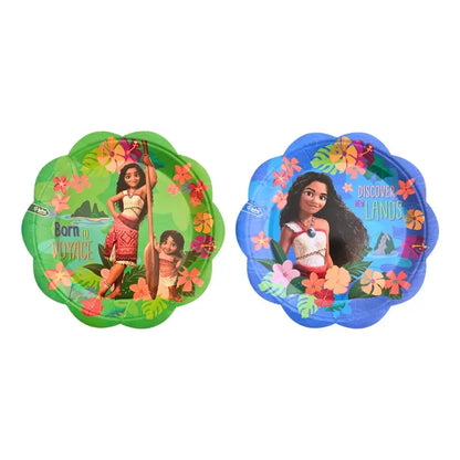 Platos Cartón Redondos Moana 17.5cm Pack Palms 6 Unidades Multicolor
