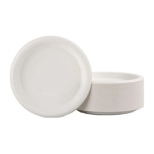 Plato Plástico Desechable 17 Cm X 50 Unidades