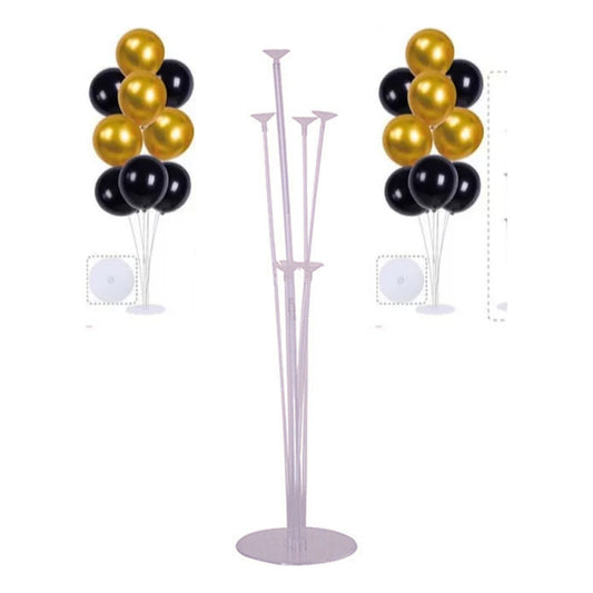 Soporte Globos 1 Metro  Para 7 Unidades Fiesta Decoracion