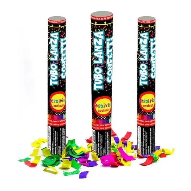 Tubo Lanza Confeti 30 Cm