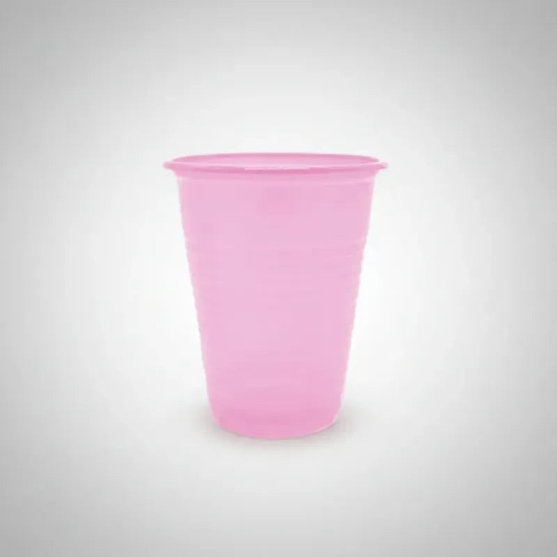 25 Vasos Plásticos Unicolor  De 200 Cc Color A Eleccion