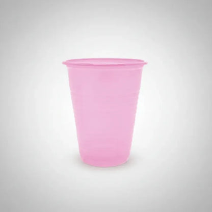 25 Vasos Plásticos Unicolor  De 200 Cc Color A Eleccion