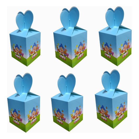 Pack 6 Cajitas De Dulces O Sorpresa Payaso Plim Plim