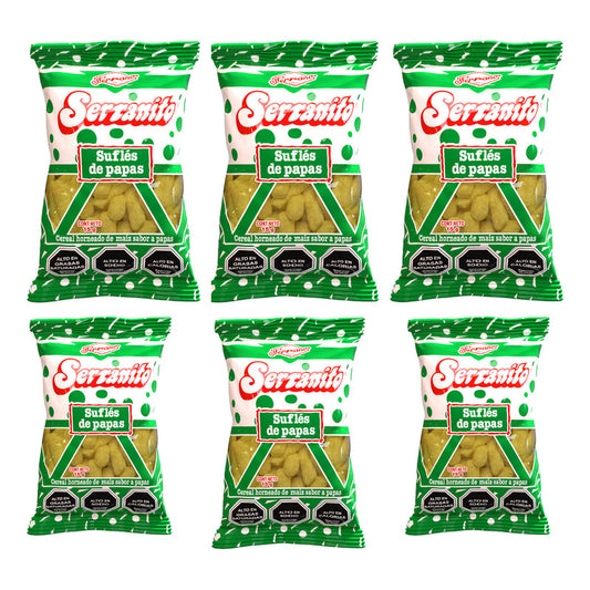 Sufles Sabor A Papá Serranito Fruna ( 12 Unidades )