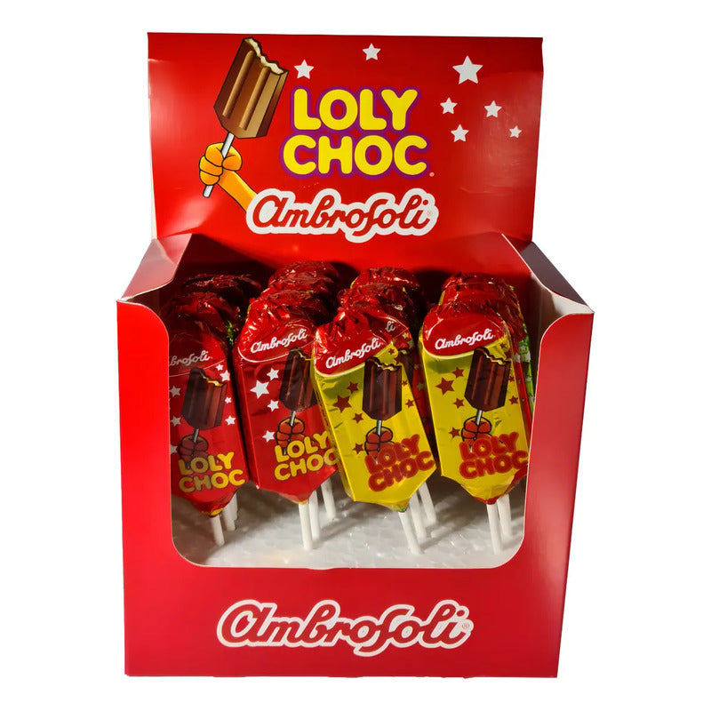 Chocolate Loly Choc 24 Paletas