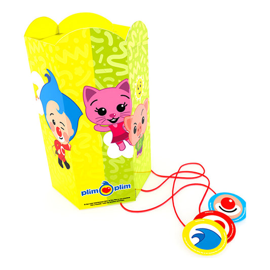 Piñata Cumpleaños 3d Payaso Plim Plim Armable Hexagonal