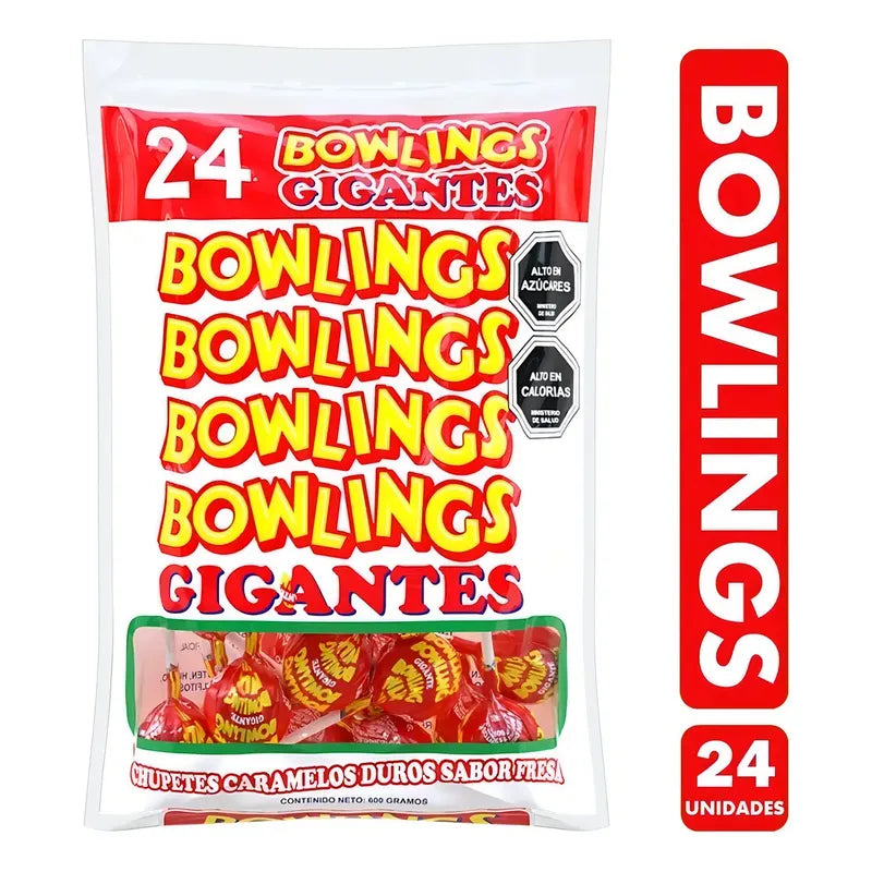 Chupetines Sabor Frutilla Pack 24 Unidades Caramelo Duro Coyacs