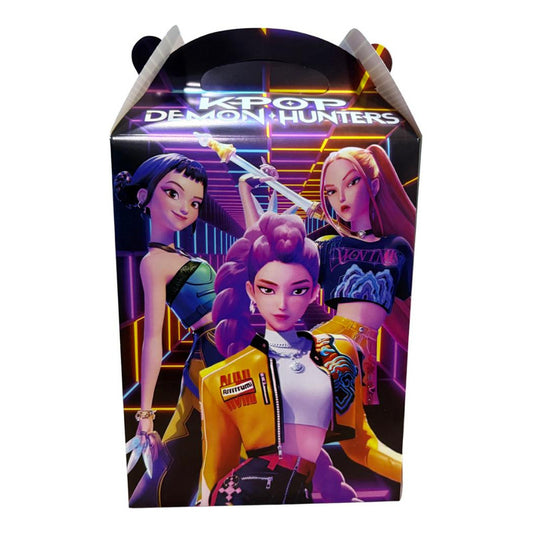 Pack 10 Cajitas De Cotillón Y Cumpleaños Guerreras Kpop