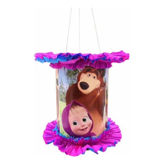 Piñata Masha Y El Oso 53 Cm Cumpleaños