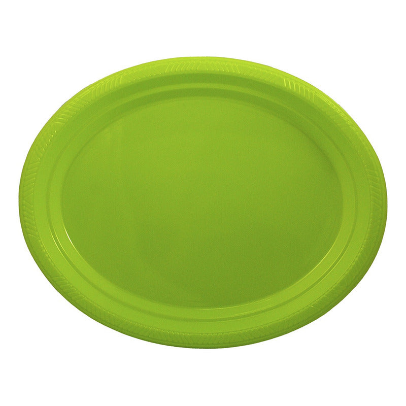 Pack 5 Bandejas Ovaladas De Color 30x23 Cm